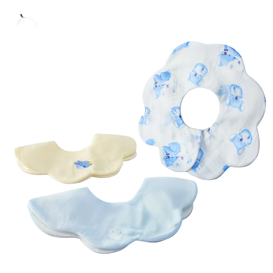 Sensori™ Petal Muslin Bibs