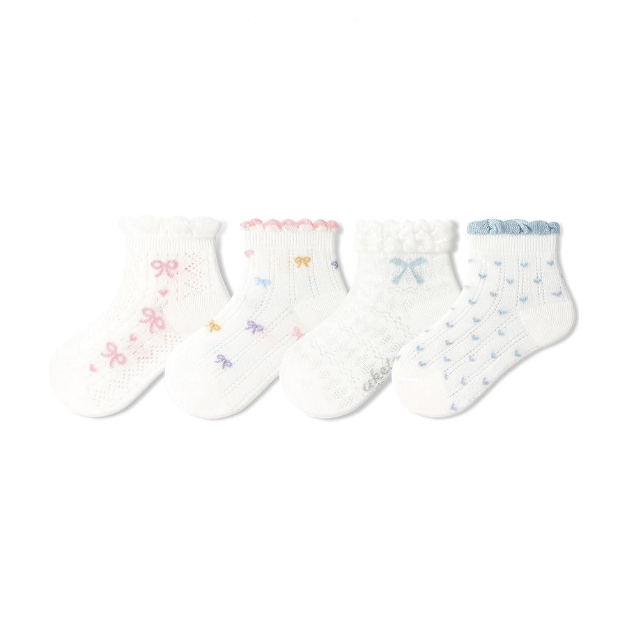 Sensori™ PetalCuff Openwork Socks