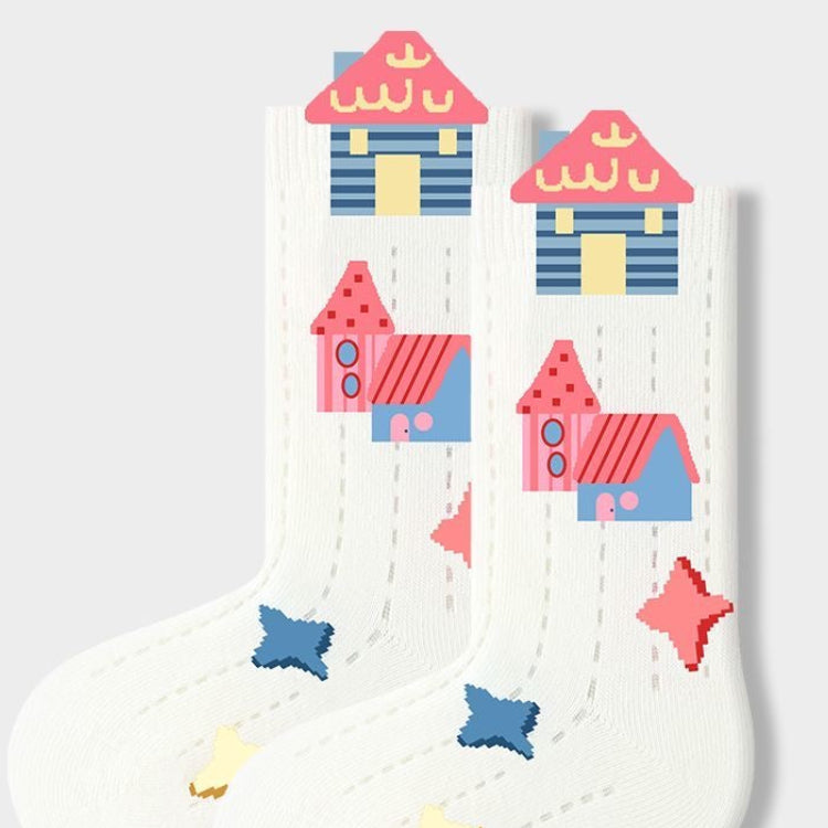 Sensori™ StorySprout Girls' 3D Animal Crew Sock