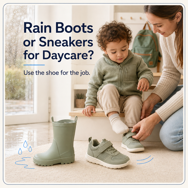 Rain Boots or Sneakers for Daycare?