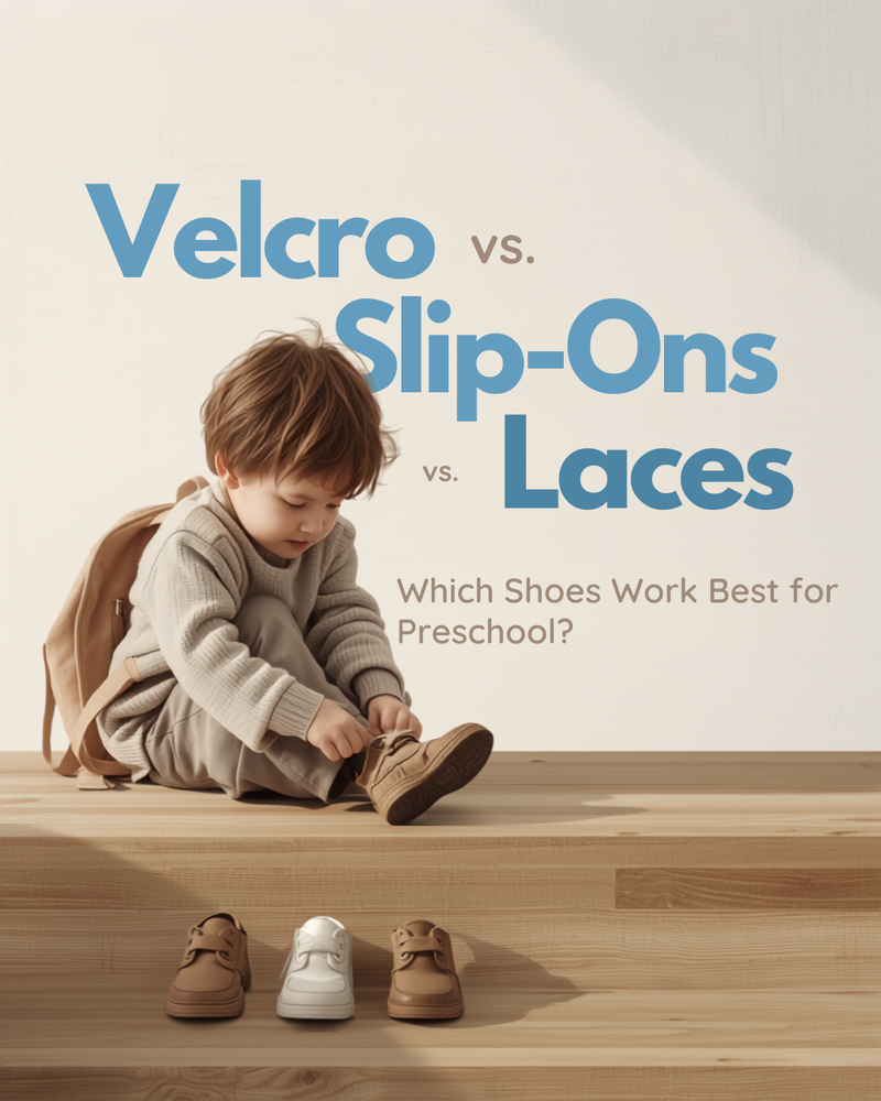 Velcro, Slip-On or Laces? A Parent’s Guide to Easy-On School Shoes