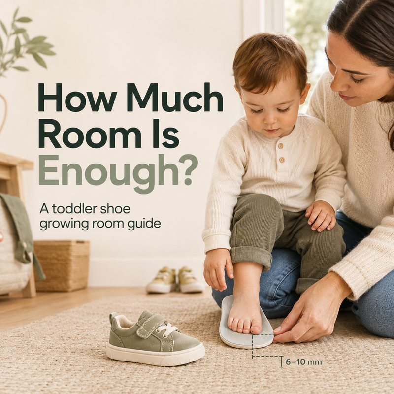How Much Growing Room Should Toddler Shoes Have? 6mm, 10mm—or a Bigger Size?