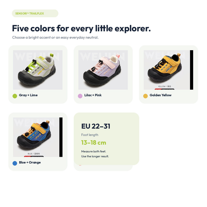 Sensori™ GripTrail Protective-Toe Toddler Sneakers
