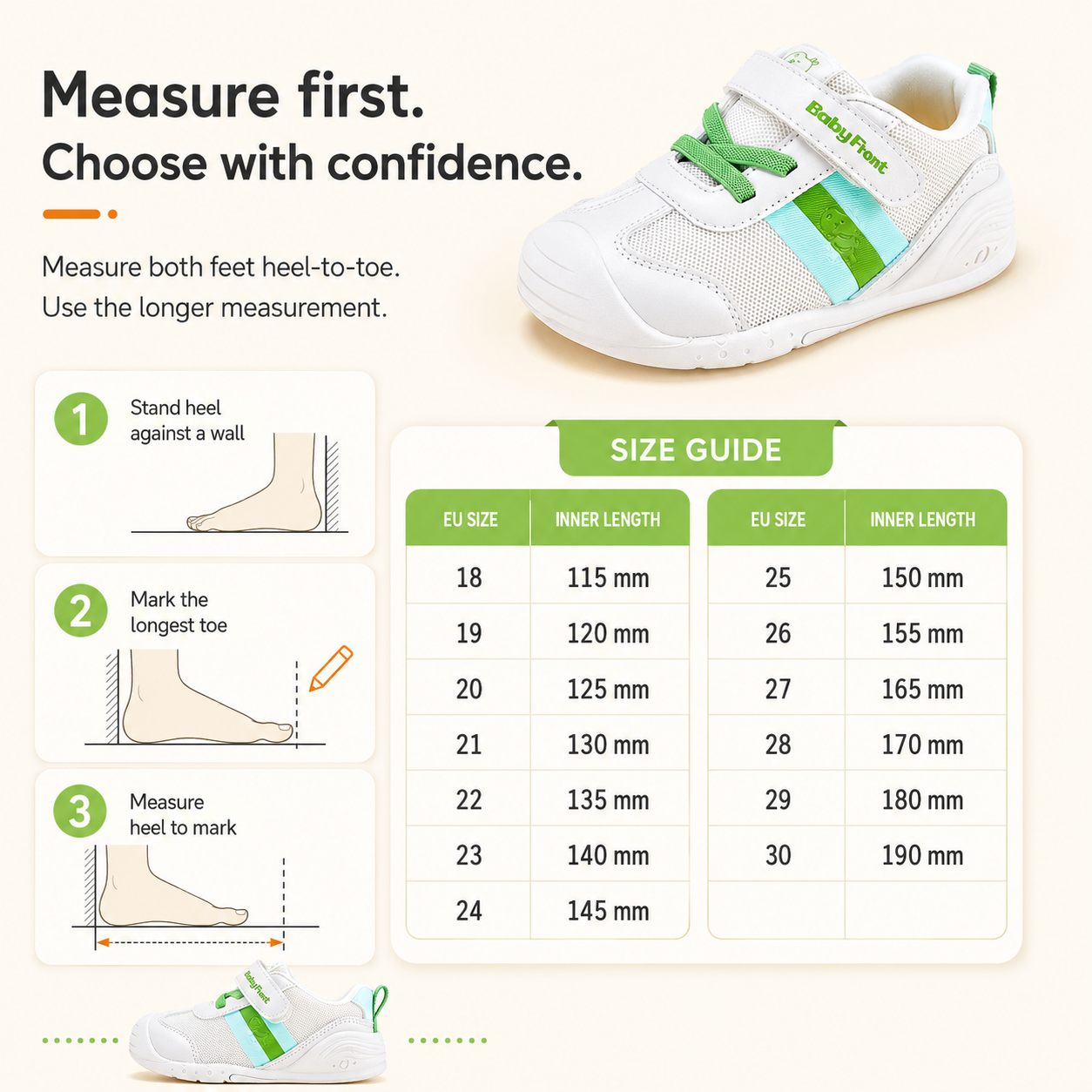 Sensori™ AeroFlex Protective-Toe Kids Sneakers