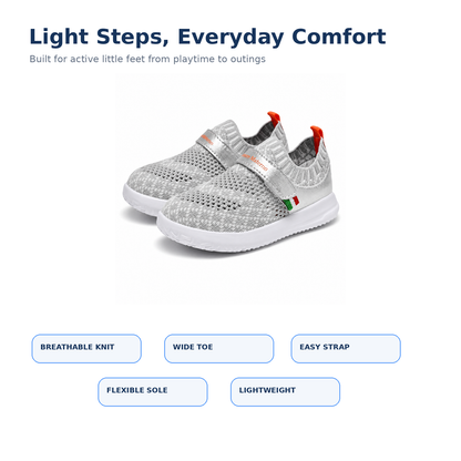 Sensori™ FlexWeave Easy-On Knit Kids Sneakers