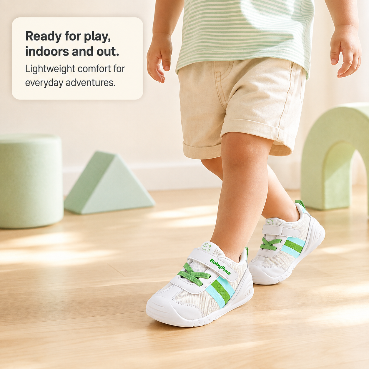 Sensori™ AeroFlex Protective-Toe Kids Sneakers