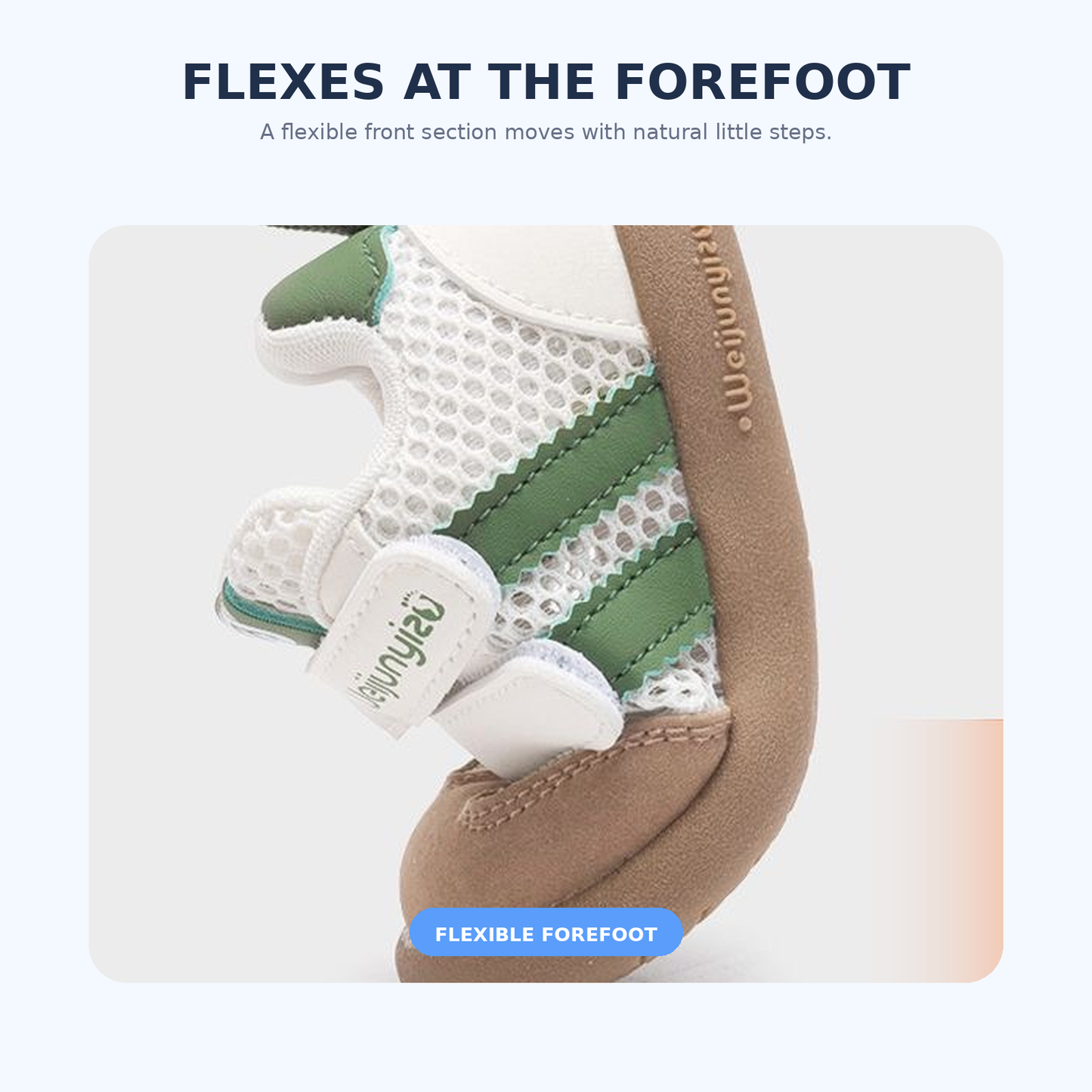 Sensori™ StepNest Double-Strap First-Walker Sneakers