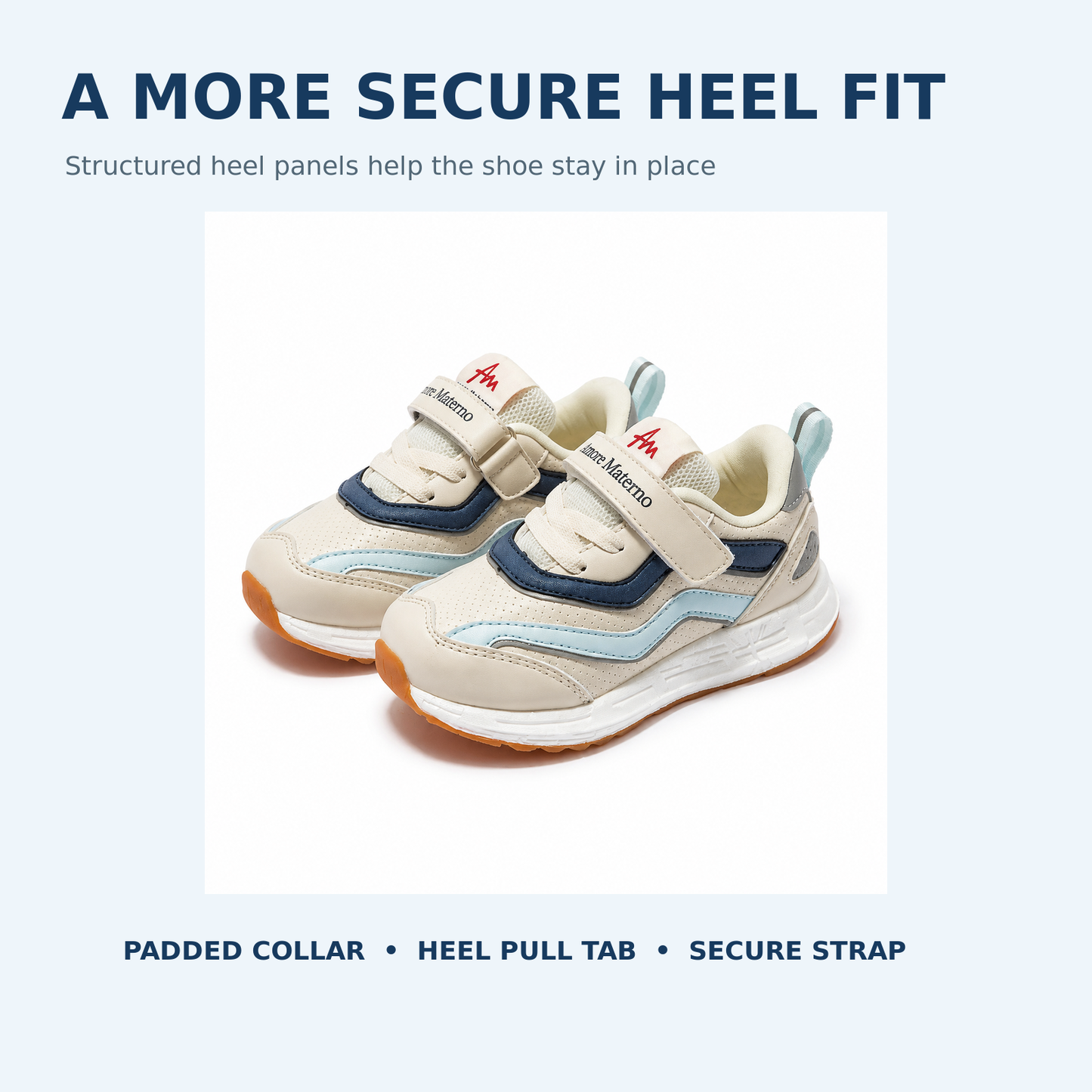 Sensori™ MotionArc Wide-Toe Kids Sneakers