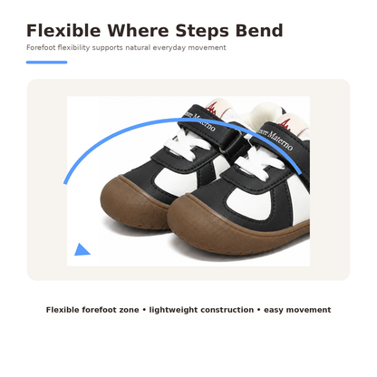 Sensori™ StepNest Wide-Toe First Walker Sneakers