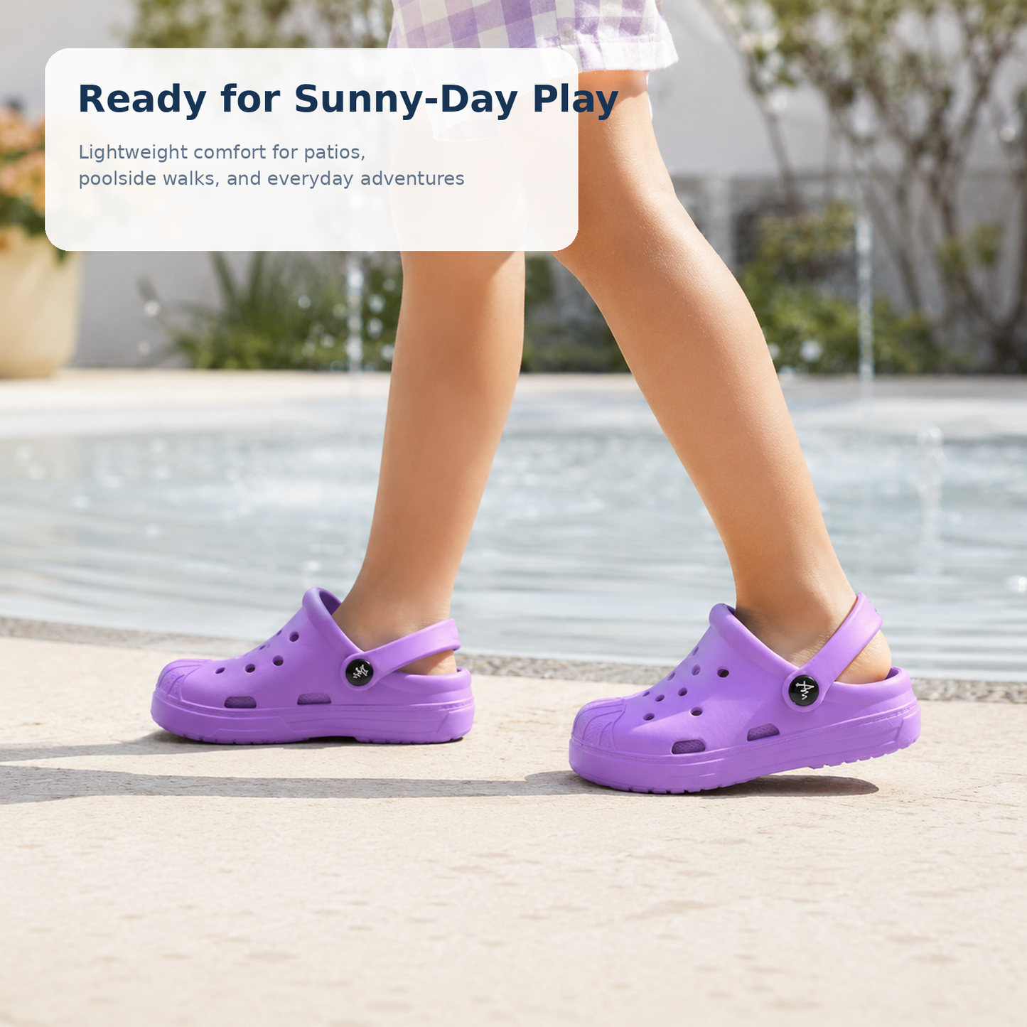 Sensori™ BreezeStep 2-Way Kids Clogs