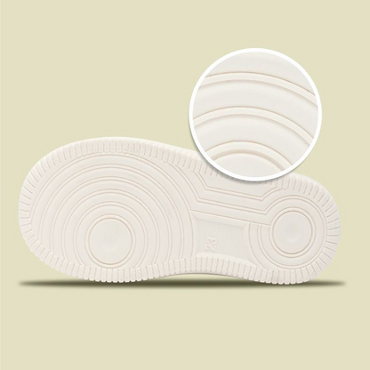 Sensori™ Classic Minimalist White Sneakers