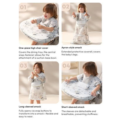Sensori™ Baby Sensory Teething Bibs