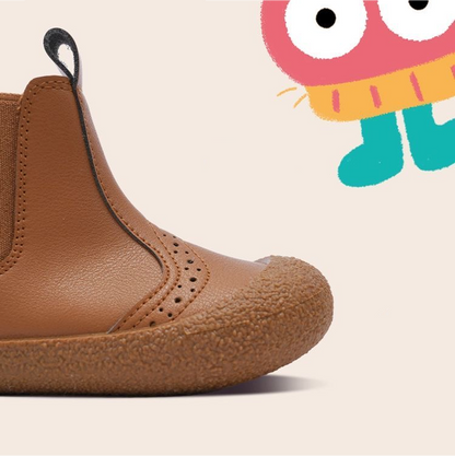 Sensori™ Little Cowboy Barefoot Leather Boot