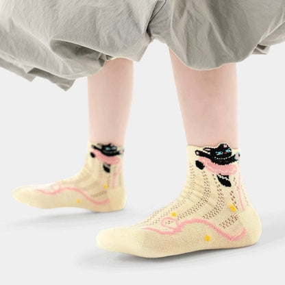 Sensori™ Story-Pointelle Socks (5-Pack)