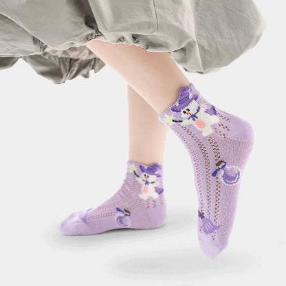 Sensori™ Story-Pointelle Socks (5-Pack)