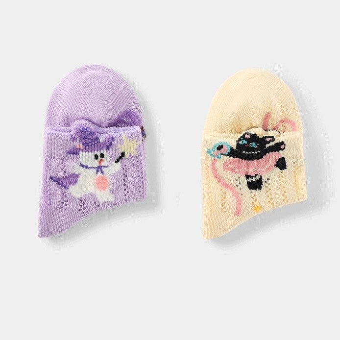 Sensori™ Story-Pointelle Socks (5-Pack)