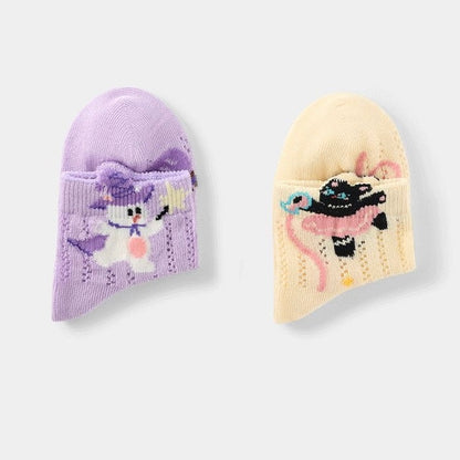 Sensori™ Story-Pointelle Socks (5-Pack)