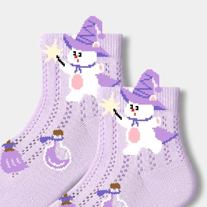 Sensori™ Story-Pointelle Socks (5-Pack)