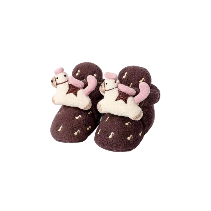 Sensori™ CozyCritter Gripper Baby Sock Shoes