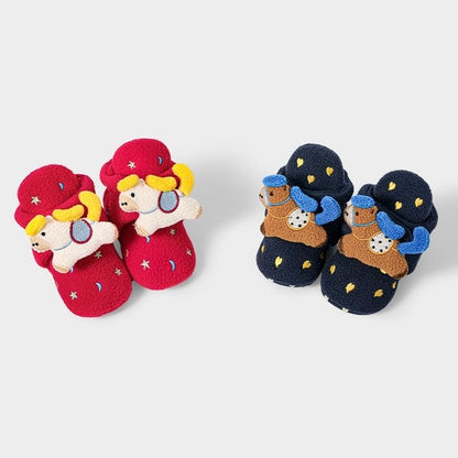 Sensori™ CozyCritter Gripper Baby Sock Shoes