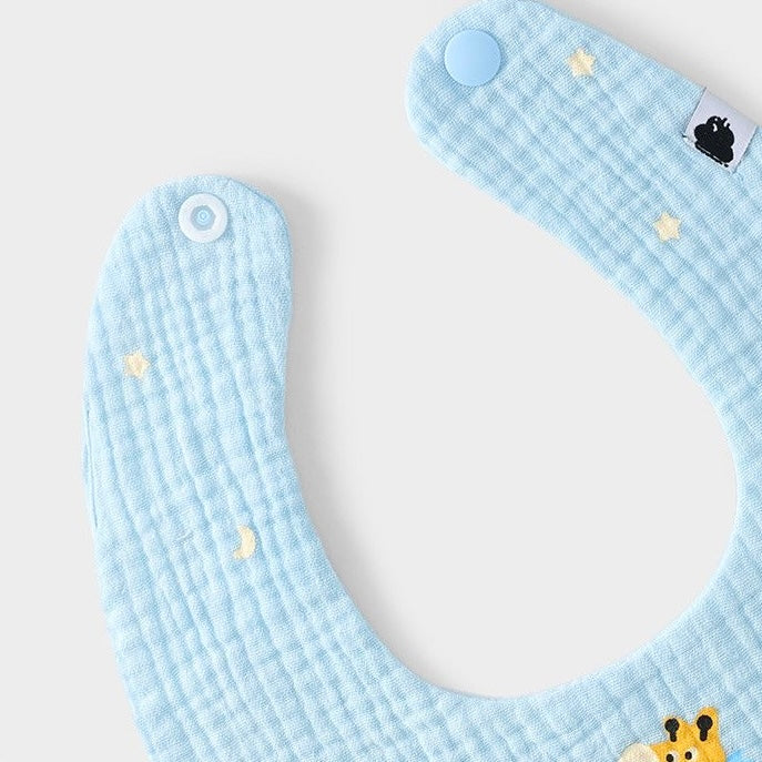 Sensori™ CloudPetal Muslin Baby Bibs