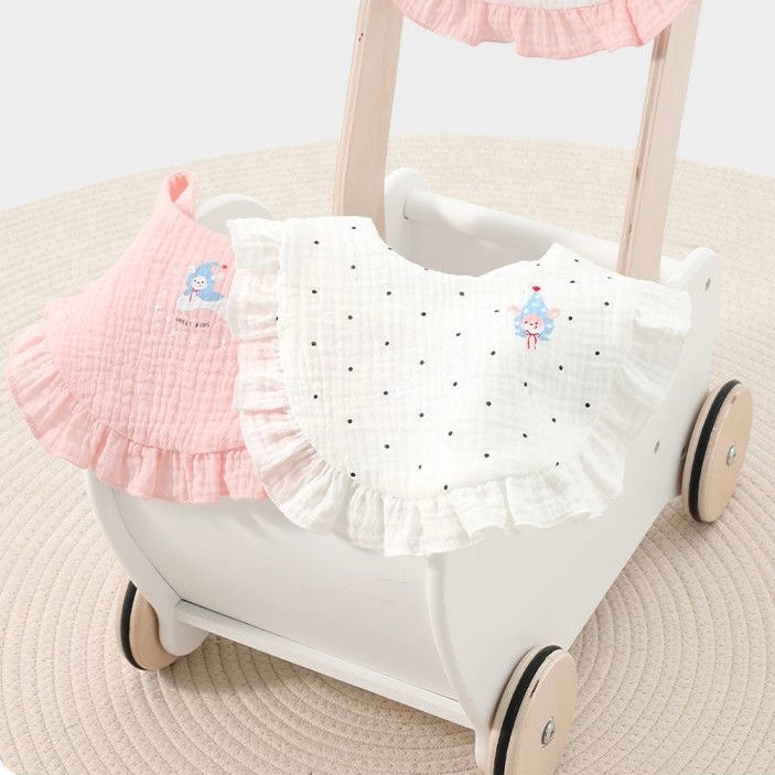 Sensori™ CloudPetal Muslin Baby Bibs