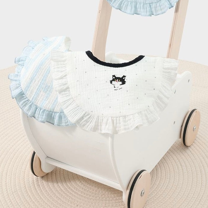 Sensori™ CloudPetal Muslin Baby Bibs