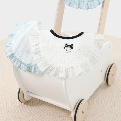 Sensori™ CloudPetal Muslin Baby Bibs