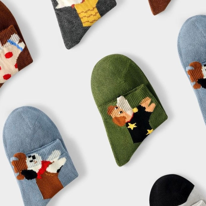 Sensori™ StoryStage Animal Character Crew Socks