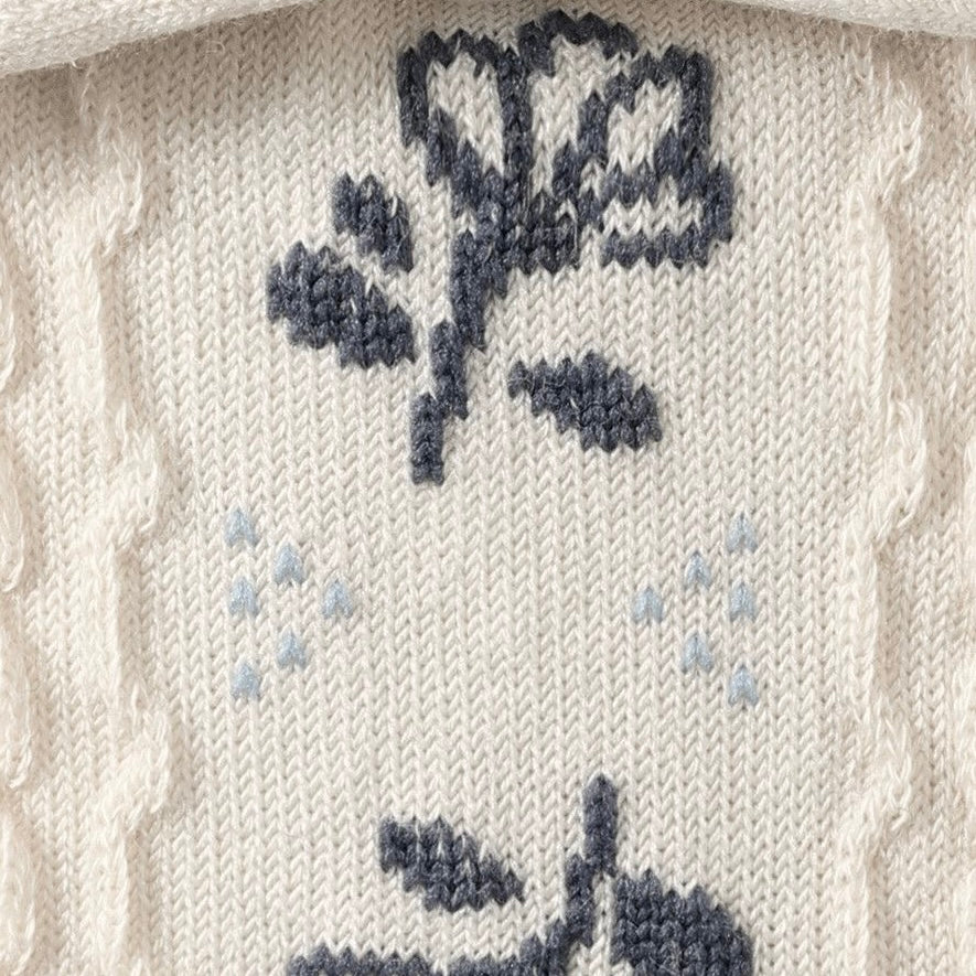 Sensori™ MeadowLace Textured Crew Socks