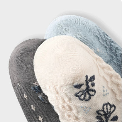 Sensori™ MeadowLace Textured Crew Socks