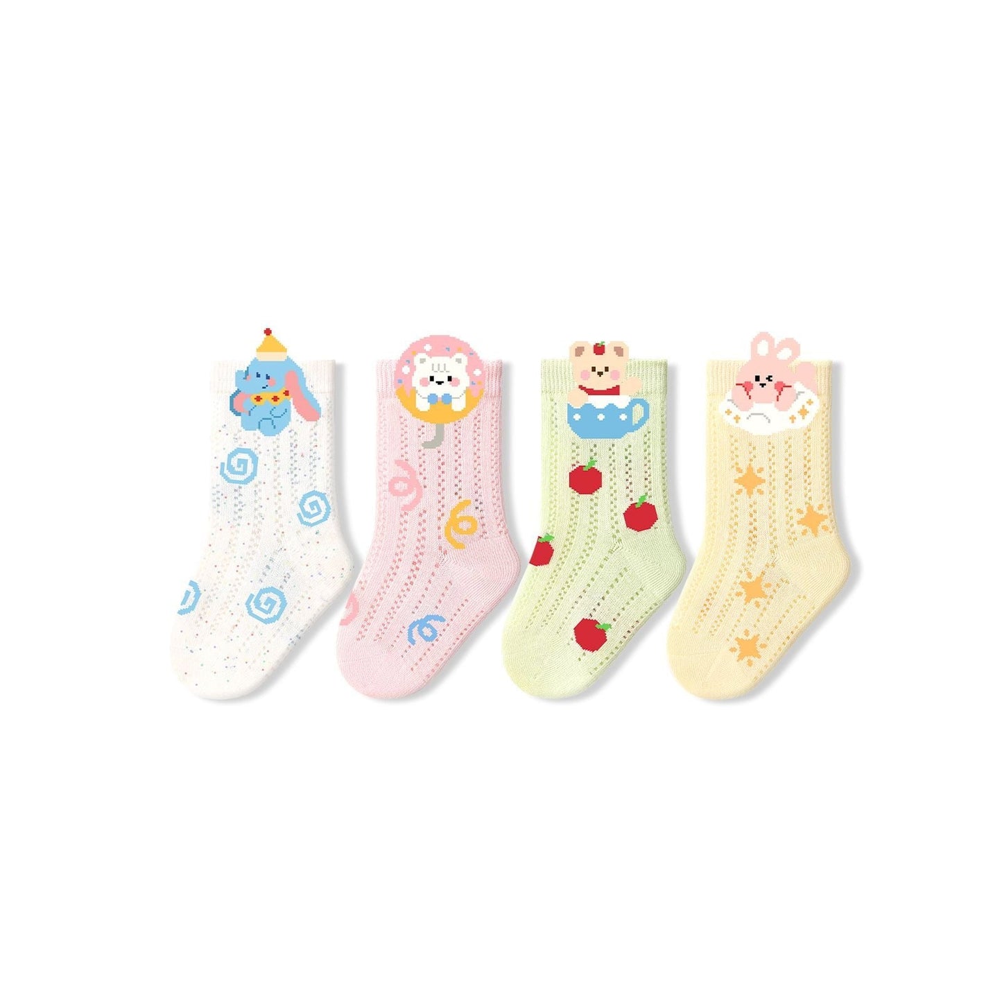 Sensori™ Storybook Friends Crew Socks