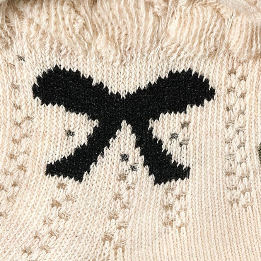 Sensori™ Bluebell Bow Ankle Socks