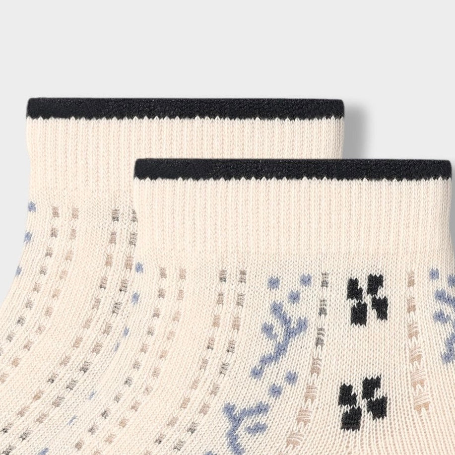 Sensori™ Bluebell Bow Ankle Socks