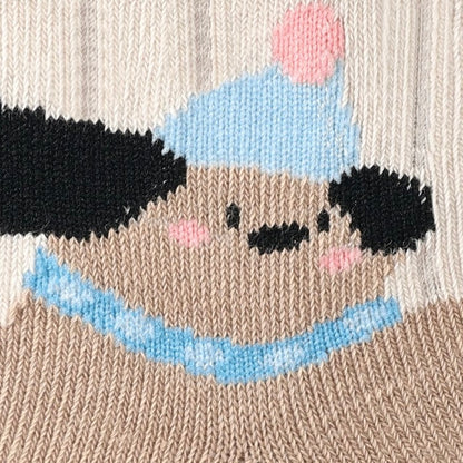 Sensori™ SnugglePals Textured Animal Crew Socks