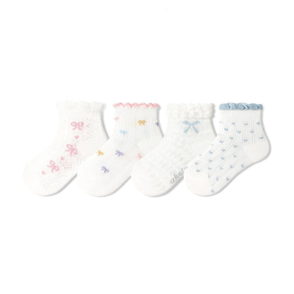 Sensori™ PetalCuff Openwork Socks