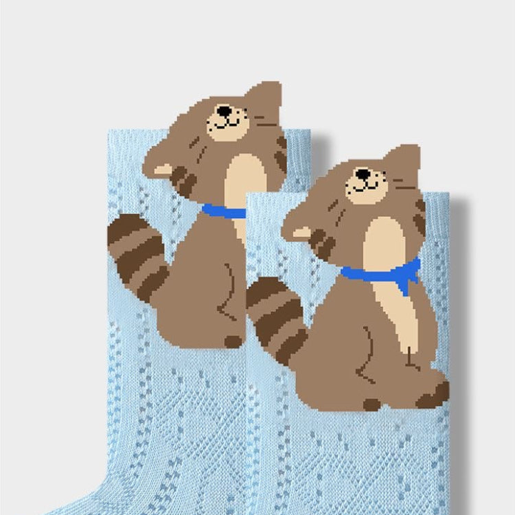 Sensori™ CozyCast Kids' Openwork Animal Crew Socks