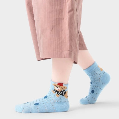 Sensori™ DapperPaws Openwork Ankle Sock Sets