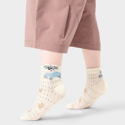 Sensori™ DapperPaws Openwork Ankle Sock Sets