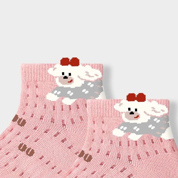 Sensori™ DapperPaws Openwork Ankle Sock Sets