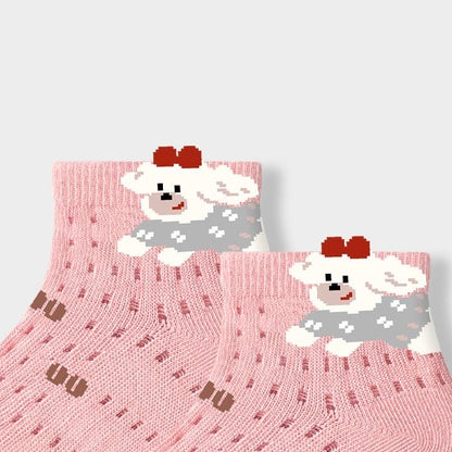 Sensori™ DapperPaws Openwork Ankle Sock Sets