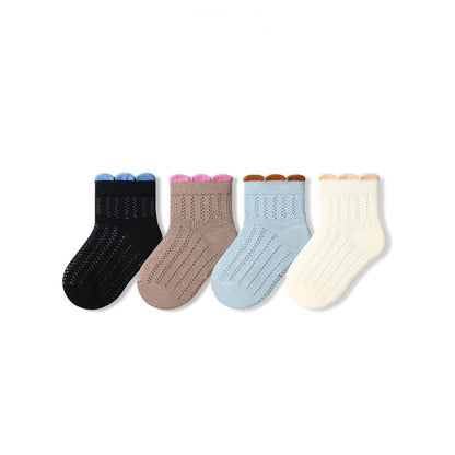 Sensori™ PetalCuff Openwork Socks