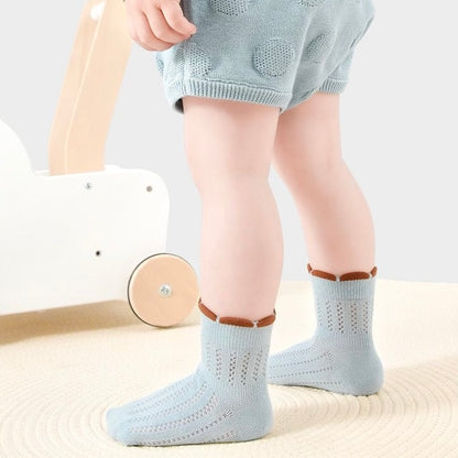 Sensori™ PetalCuff Openwork Socks