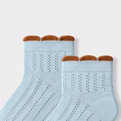 Sensori™ PetalCuff Openwork Socks