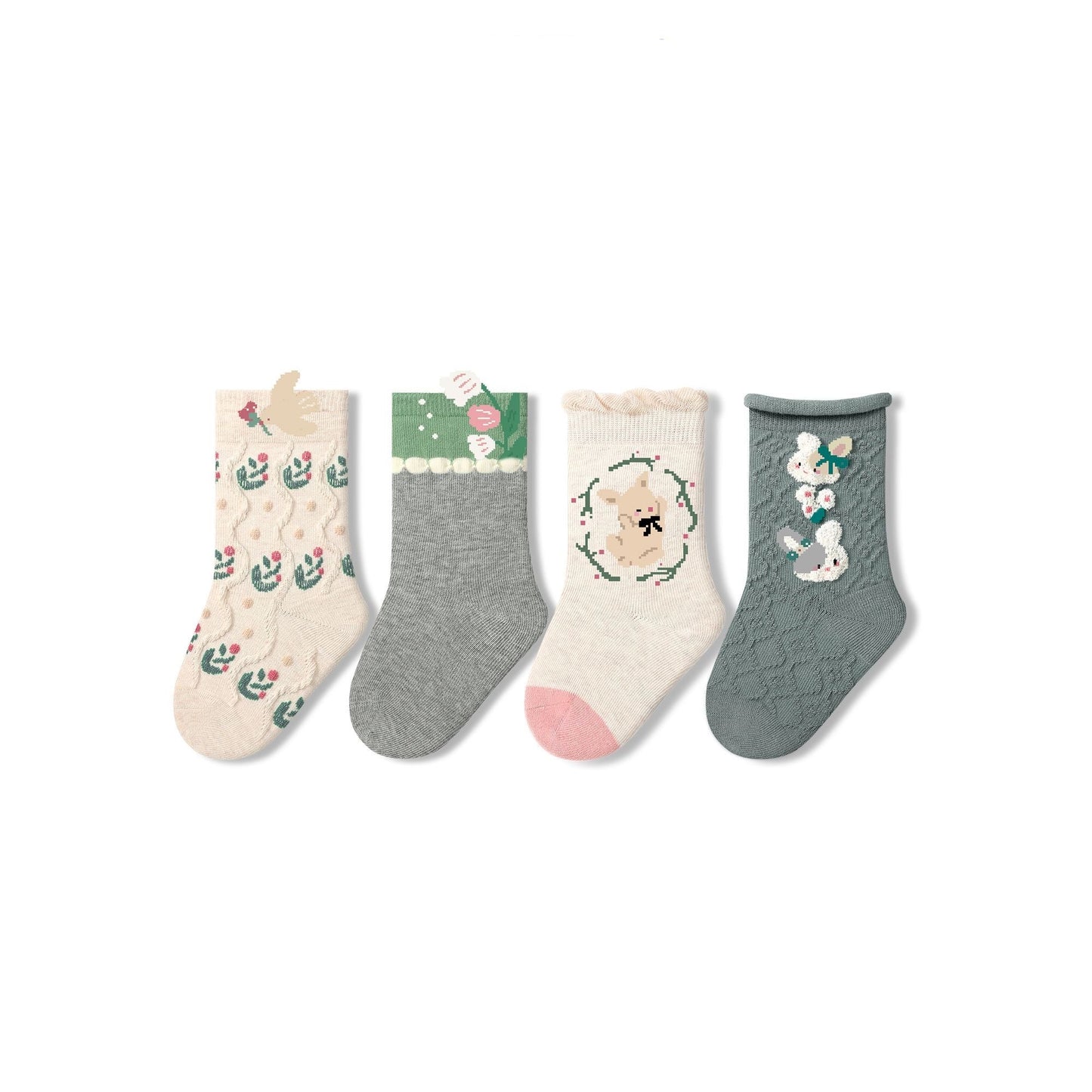 Sensori™ PetalCuff Openwork Socks