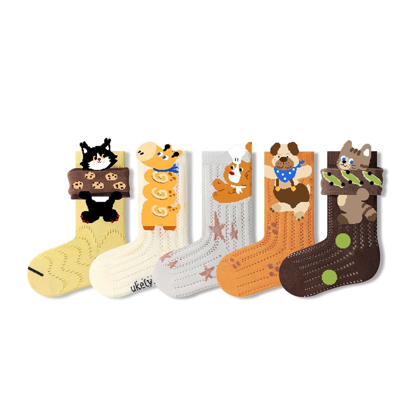 Sensori™ WhiskerTales Kids' Animal Crew Sock