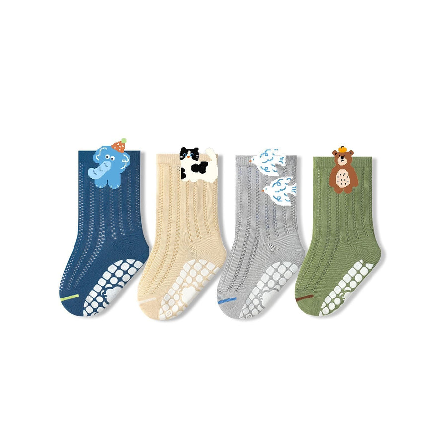 Sensori™ RoamPals Non-Slip Animal Crew Socks