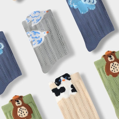 Sensori™ RoamPals Non-Slip Animal Crew Socks