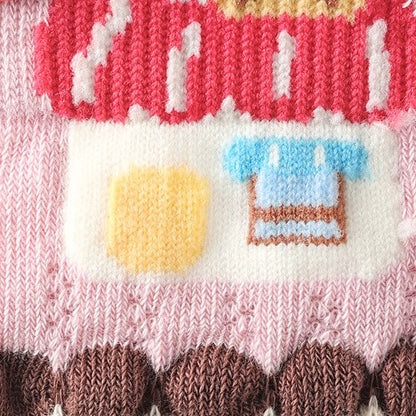 Sensori™ StoryPatch Girls' Textured Crew Sock
