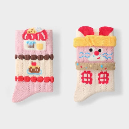 Sensori™ StoryPatch Girls' Textured Crew Sock